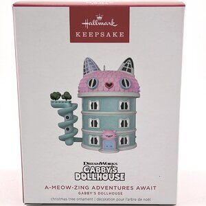 2024 Hallmark A-MEOW-ZING ADVENTURES AWAIT Gabby's Dollhouse Magic Ornament
